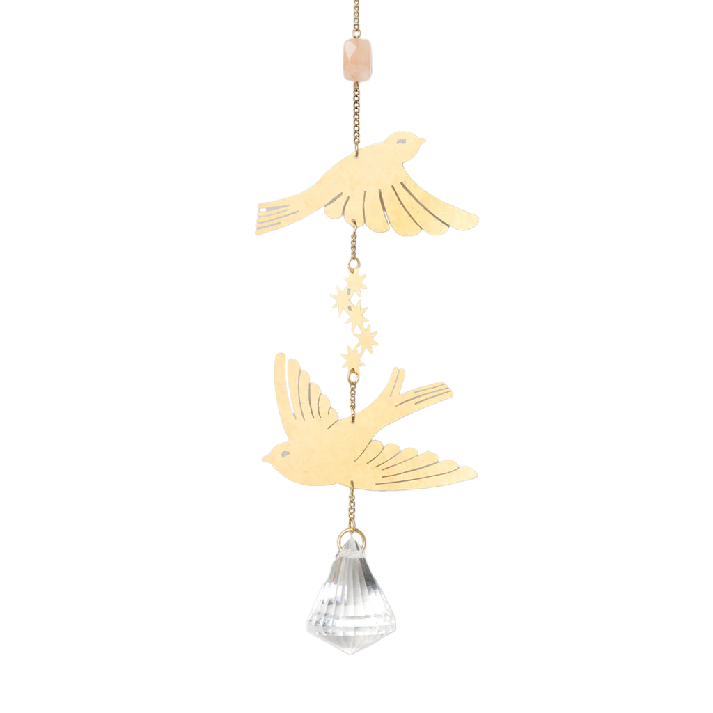 Bird & Sunstone Suncatcher