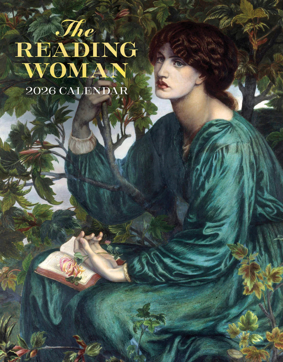 2026 Reading Woman Wall Calendar