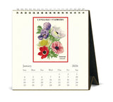 2026 Language of Flowers Desk Calendar
