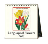 2026 Language of Flowers Desk Calendar