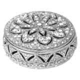 Silver Windsor Round Box