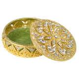 Gold Windsor Round Box