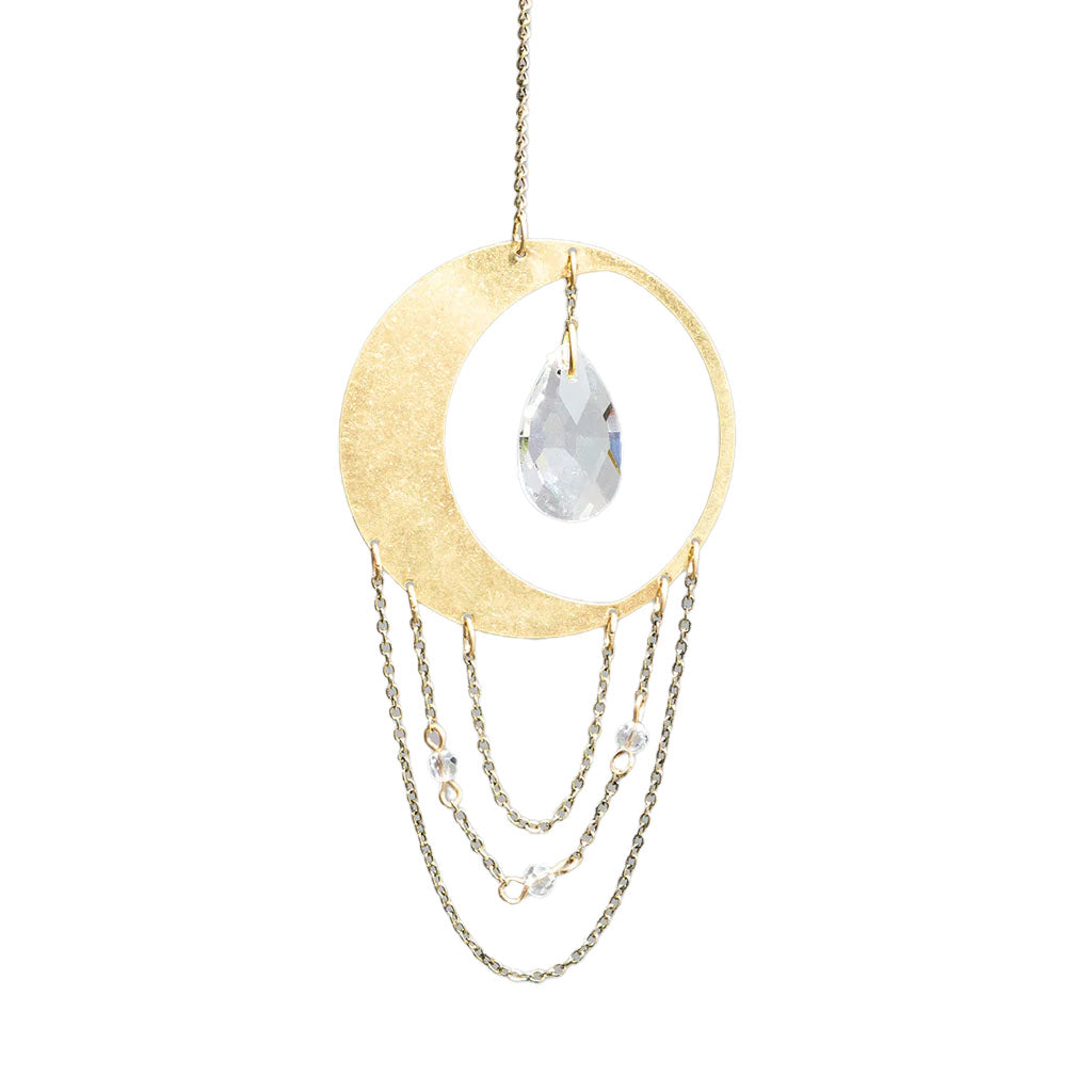 Crescent Moon Mini Suncatcher