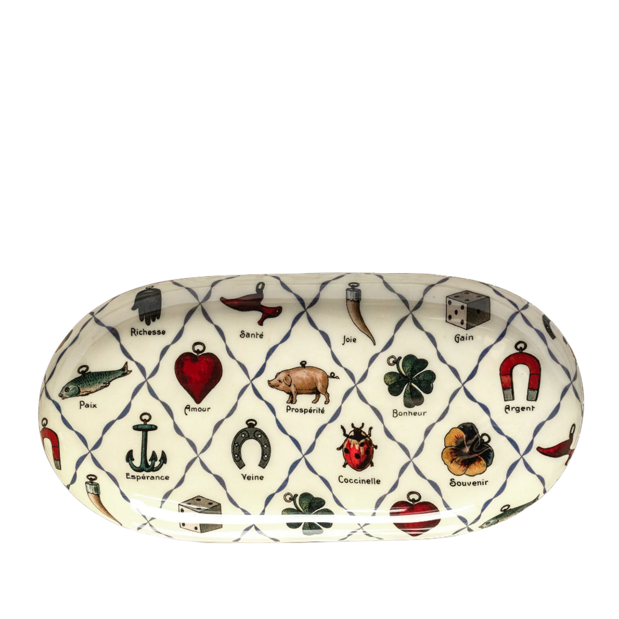 Charms Enamel Tray