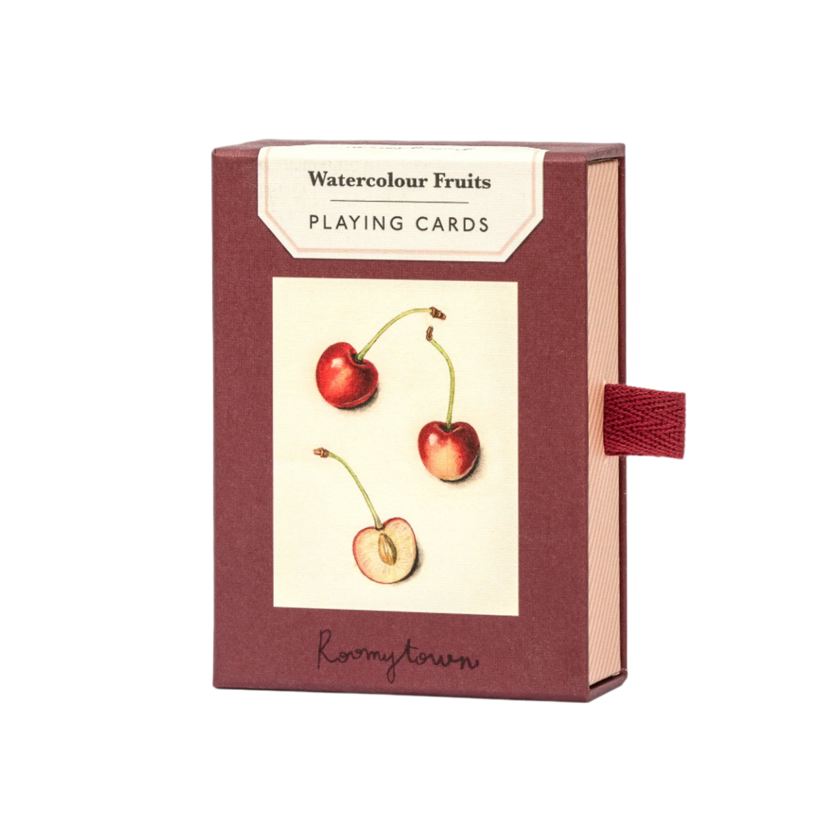 Watercolor Fruits Single Playing Card Deck