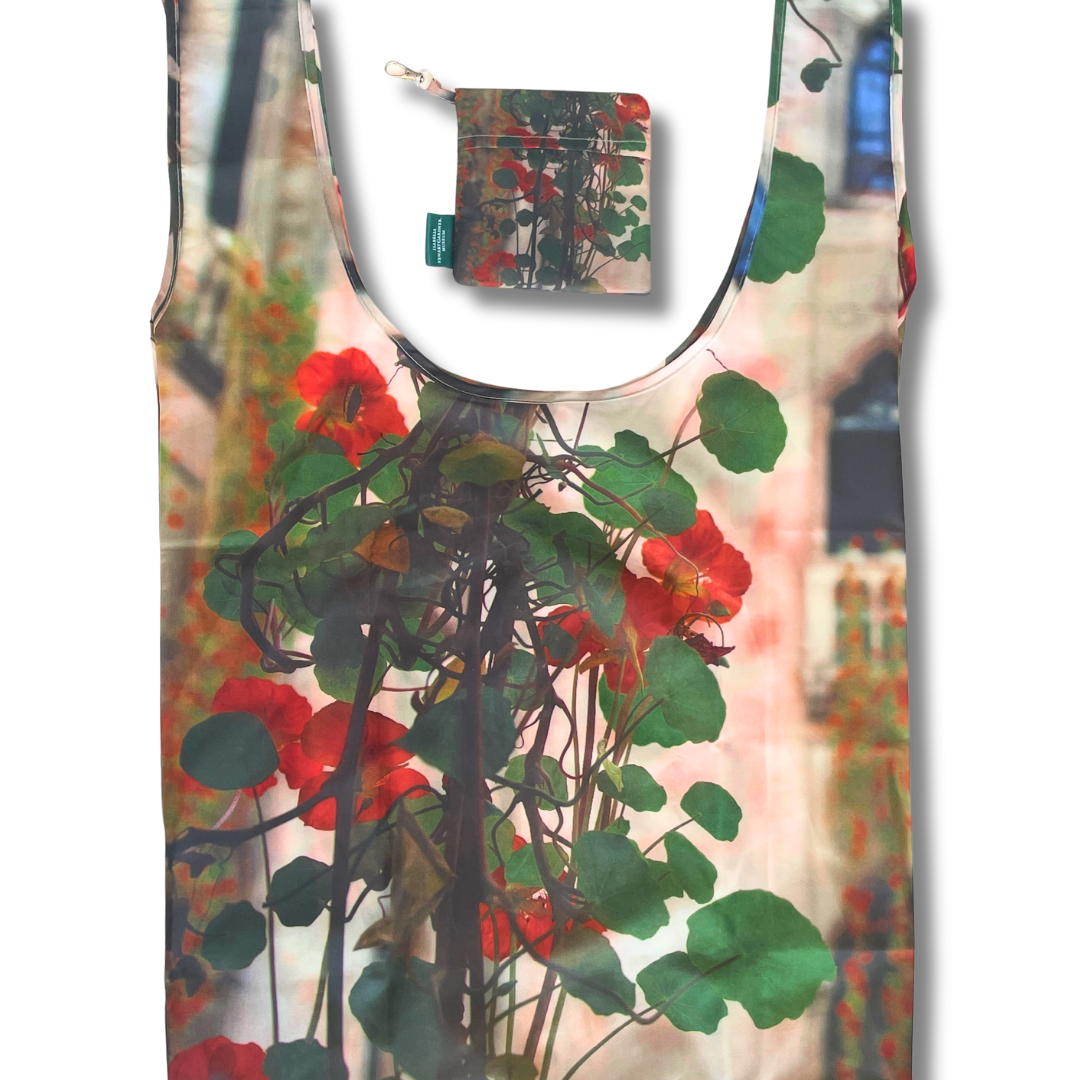 Hanging Nasturtiums Foldable Tote