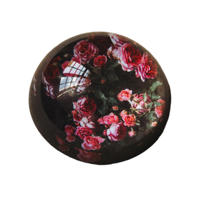 Sea of Pink Roses Paperweight