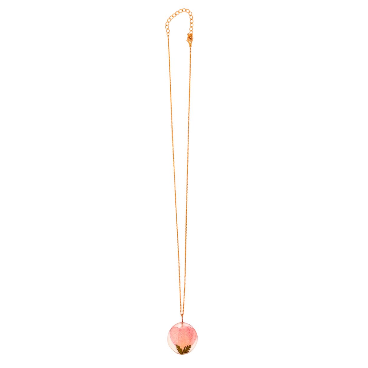 Rose Petals Full Moon Necklace