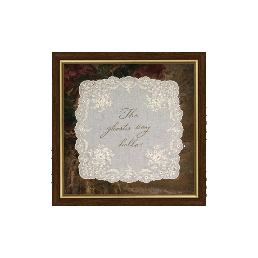 The Ghosts Say Hello Framed Print