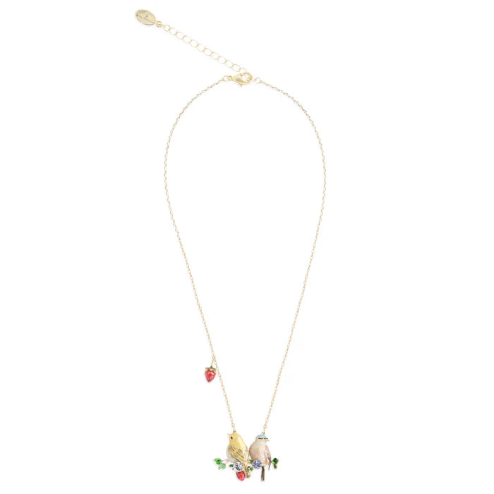 Songbird Serenade & Strawberry Pendant