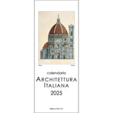 Architettura Italiana 2025 Long Calendar