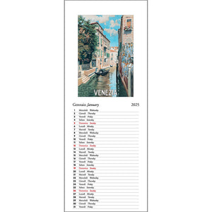 Venezia 2025 Long Calendar