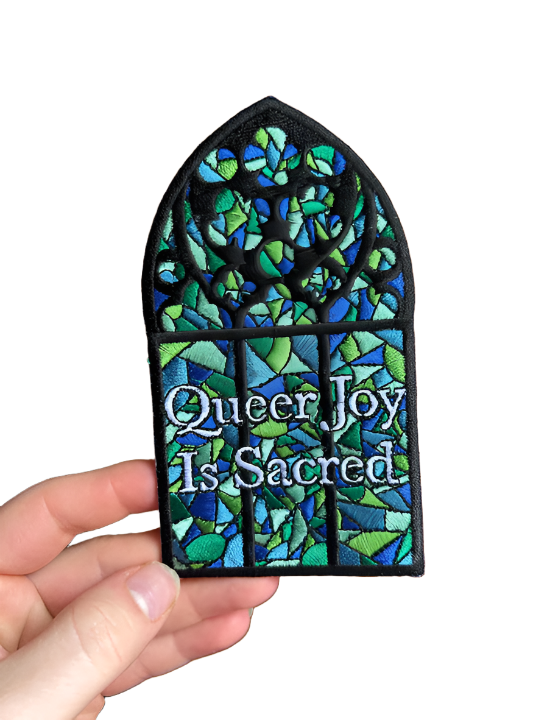 Queer Joy Is Sacred Patch