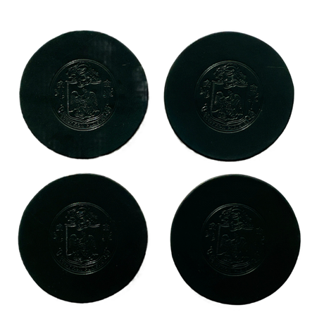 Todder x Museum Crest Leather Coaster Set