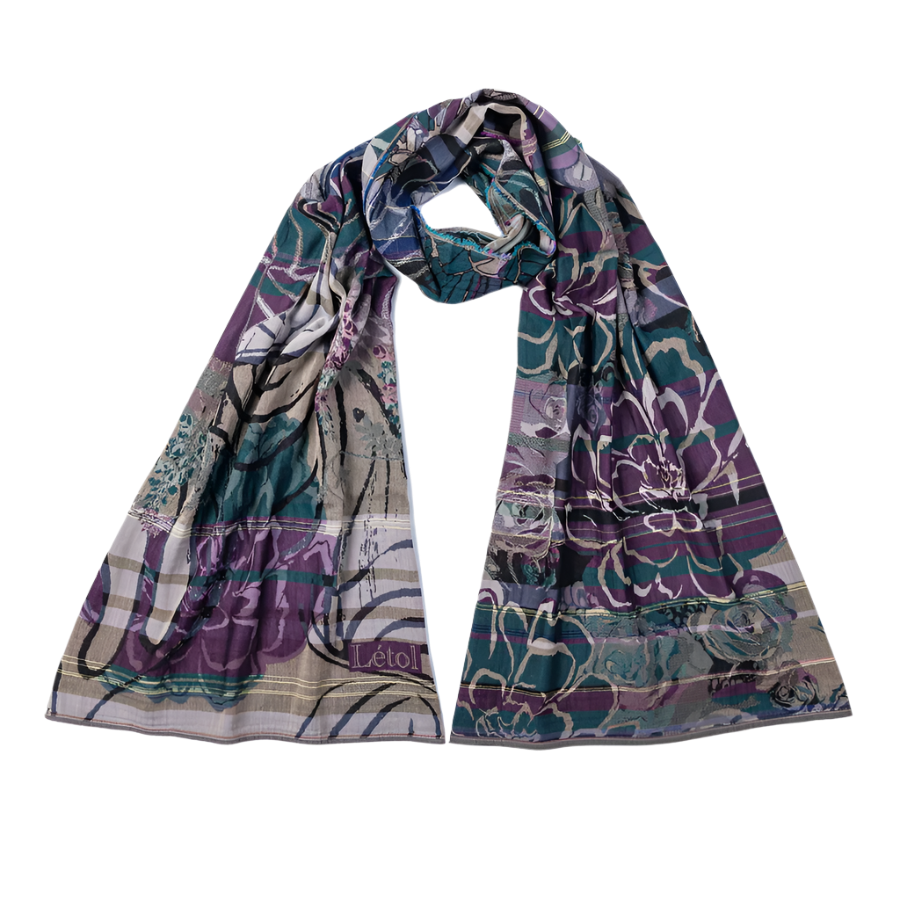 Ingrid Peacock Scarf