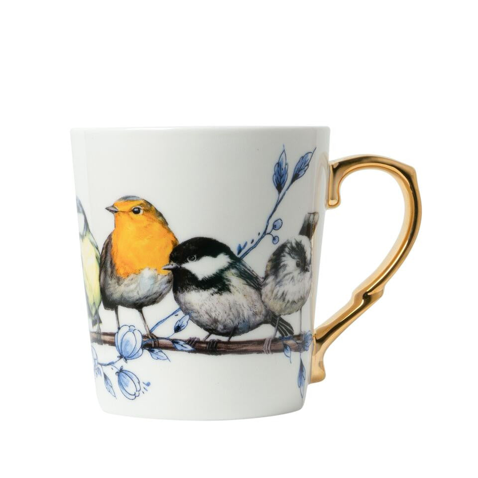 Gold Bosvogel Forest Birds Mug