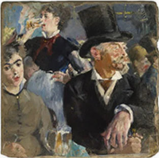 Édouard Manet's The Café-Concert Coaster