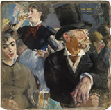 Édouard Manet's The Café-Concert Coaster