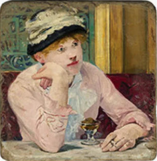 Édouard Manet's Plum Brandy Coaster