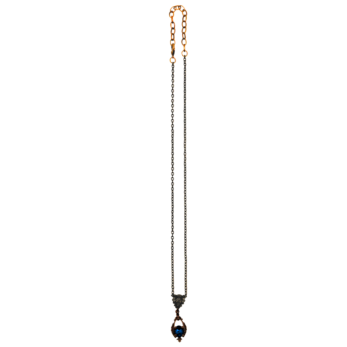 Montana Sapphire Crystal Necklace