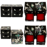 Crane Cube Jewelry Box