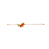 Crochet Nasturtium Bracelet