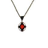 Rose Cameo Necklace
