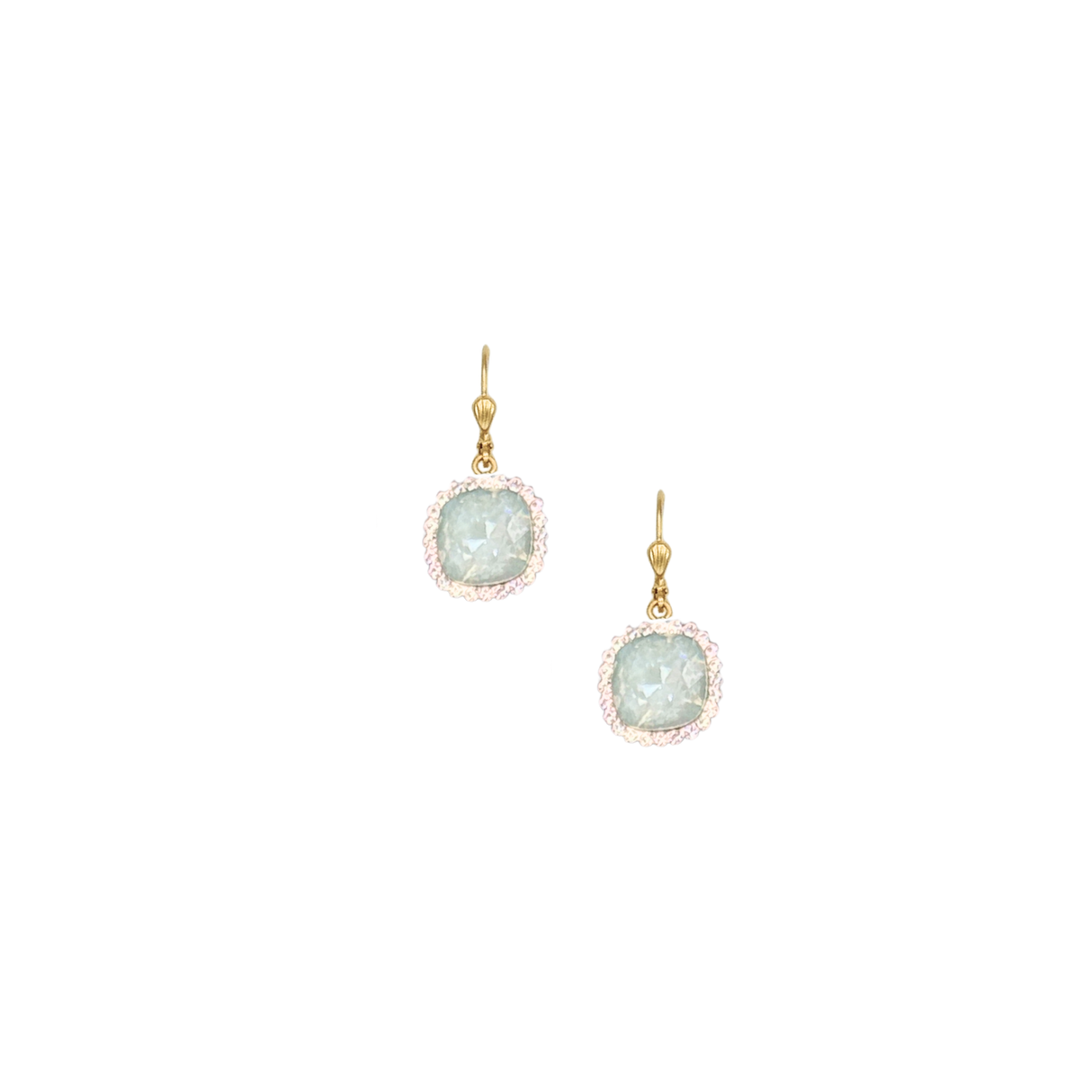 Blue Crystal Earrings
