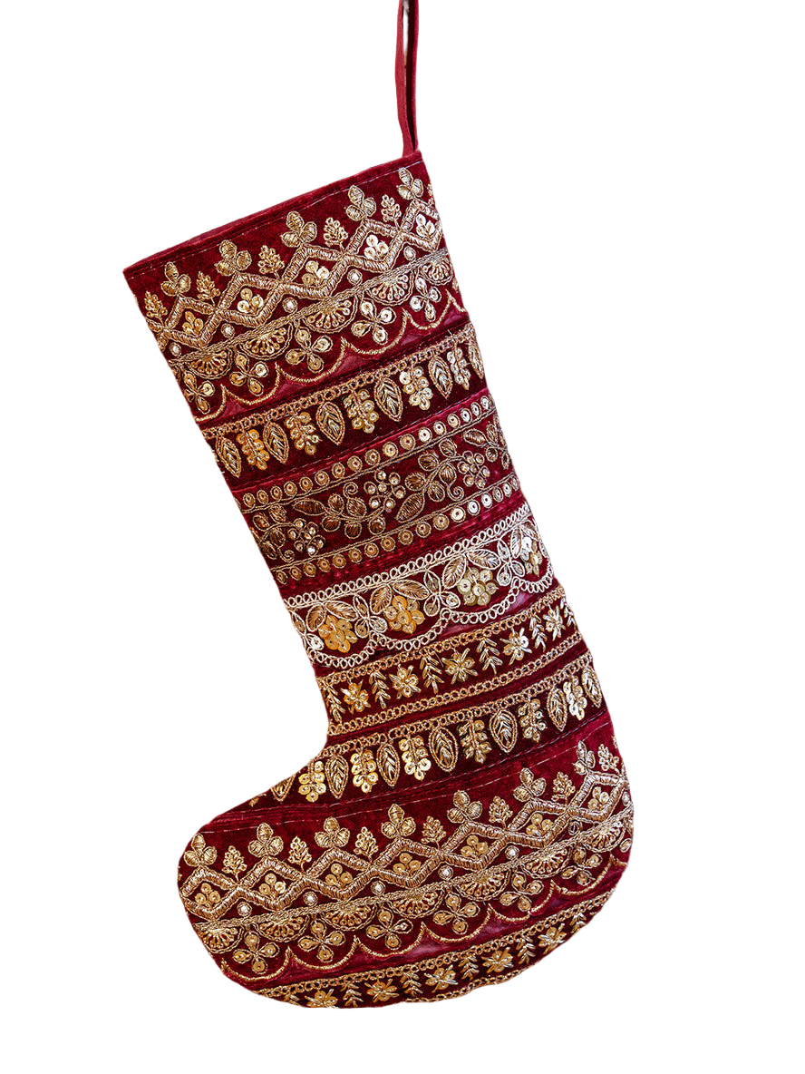 Burgundy Bel Canto Stocking