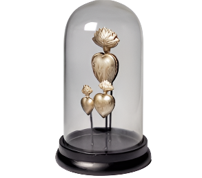 Small Ex-Voto Heart Cloche