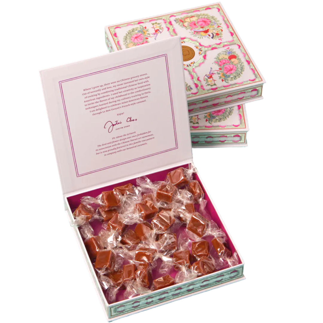 Strawberry Sakura Caramels