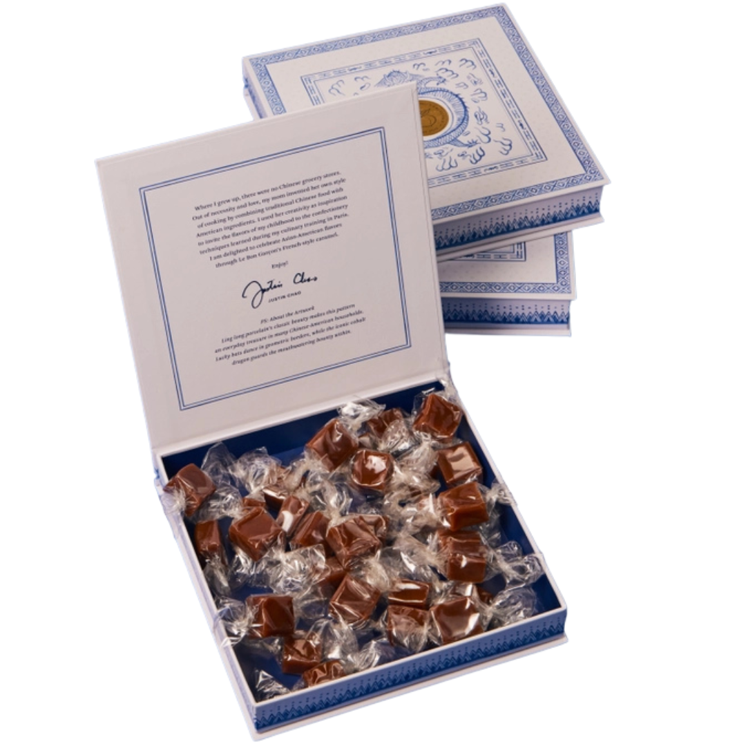 Strawberry Sakura Caramels