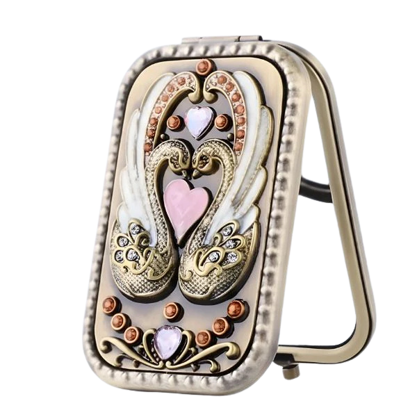 Swan Compact Mirror