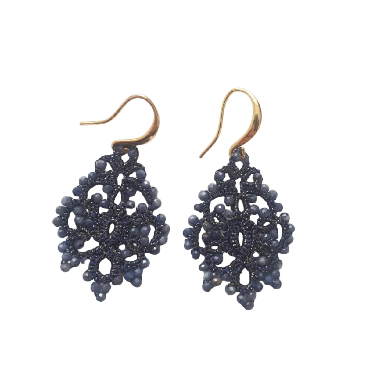 Trinity Sapphire Earrings