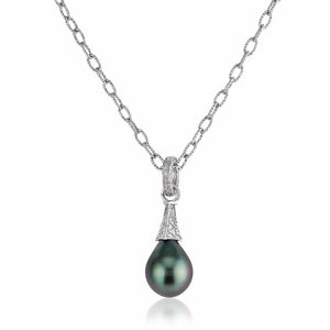Tahitian Pearl One-of-Kind Drop Necklace