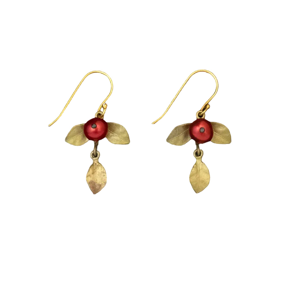 Unroasted Coffee Bean Wire Earrings