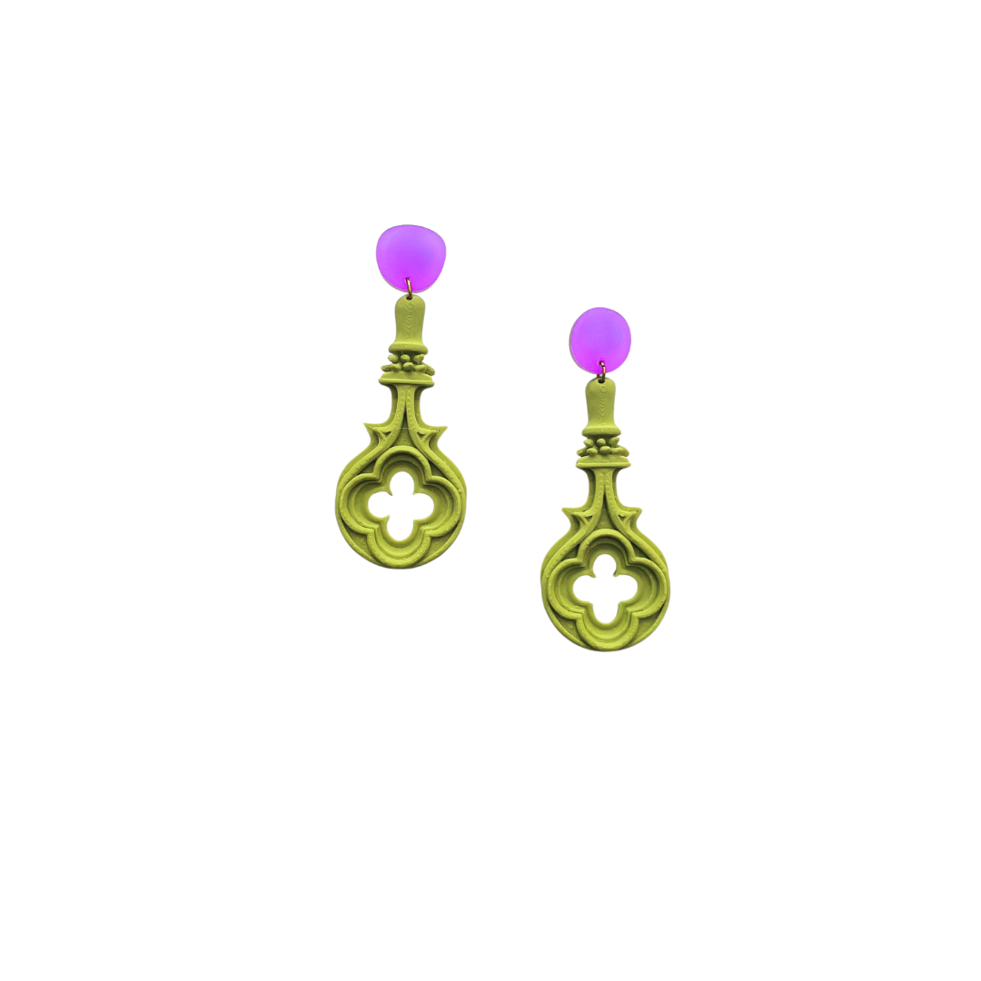 Verde Acido Ca' D' Oro Earrings