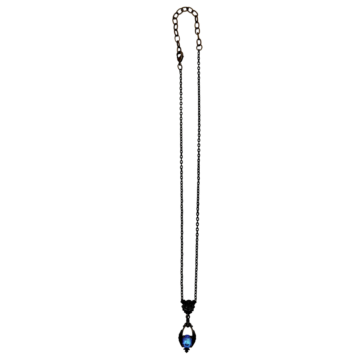 Misty Blue Crystal Necklace