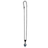 Misty Blue Crystal Necklace