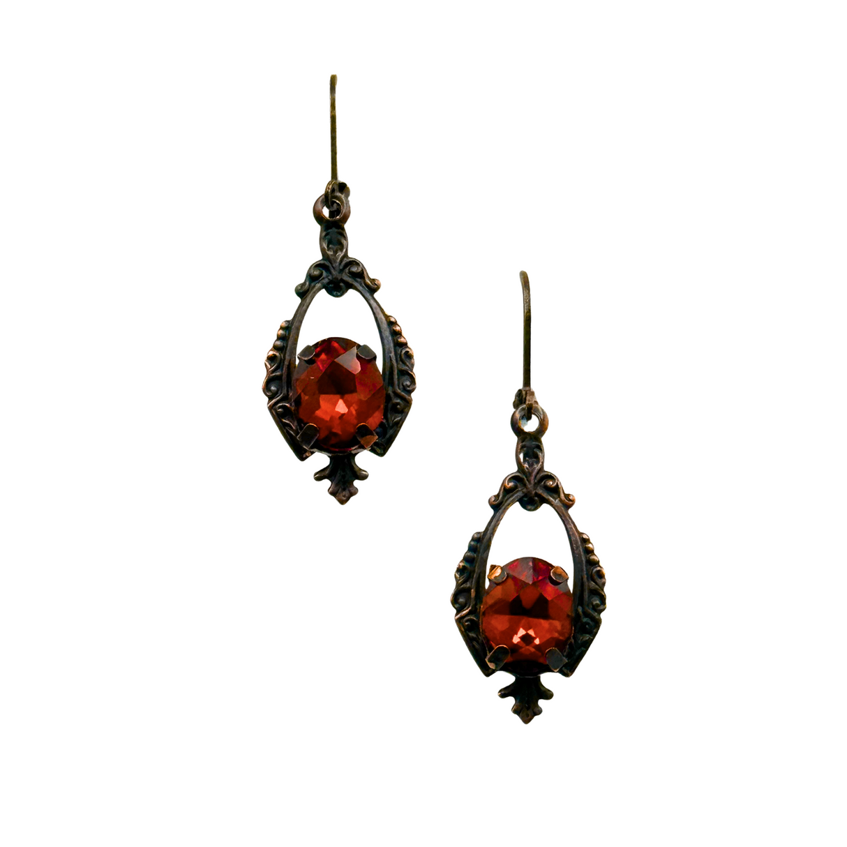 Warm Cognac Earrings