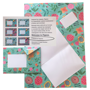 Wildflower Pigeon Post Notes Pack