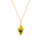 Yellow Poppies Diamond Necklace
