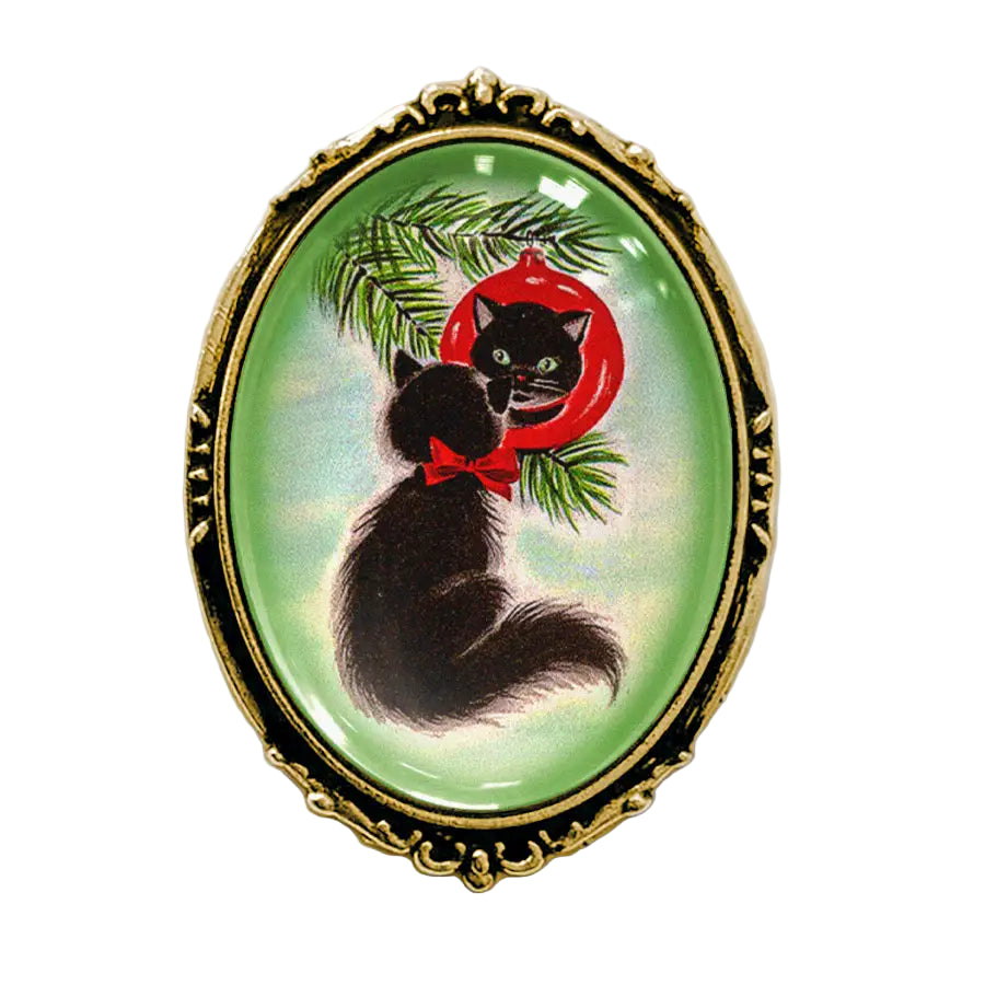 Victorian Holiday Brooch