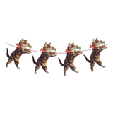 Christmas Cat Garland