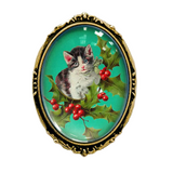 Victorian Holiday Brooch