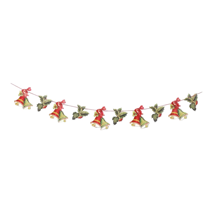 Holly & Bells Garland