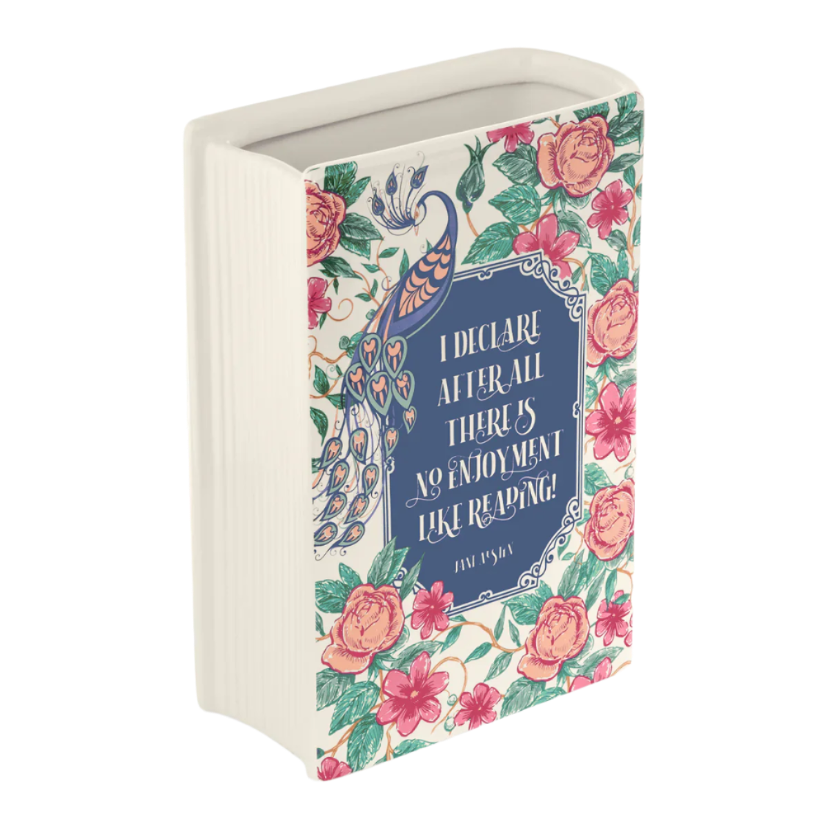 Pride and Prejudice Book Vase