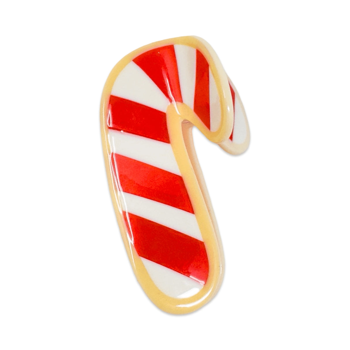 Candy Cane Cookie Hair Clip