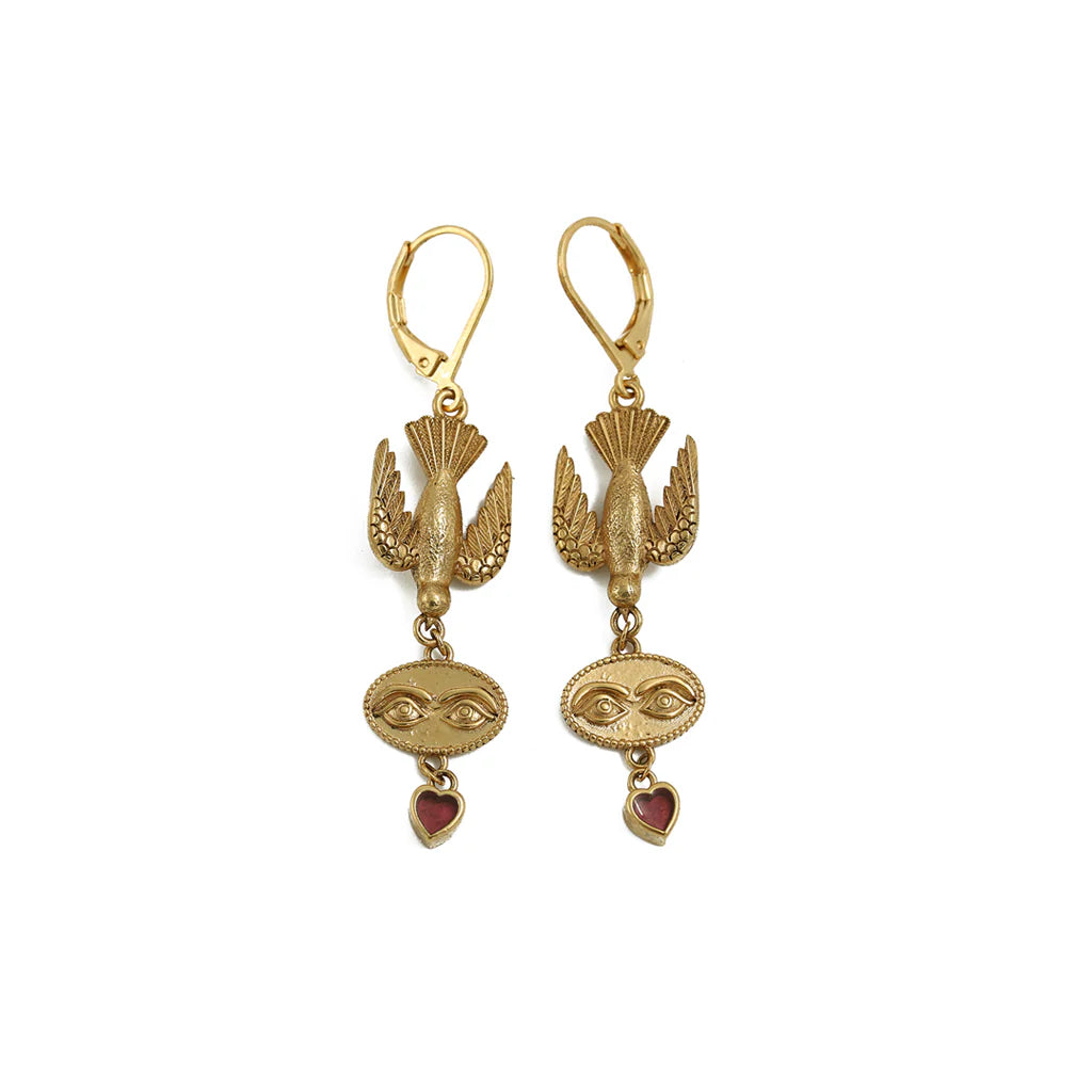 Sacha Bird Eye Earrings