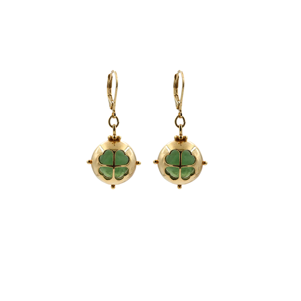 Sacha Clover Symbol Earrings
